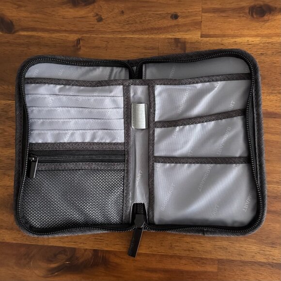 Bagsmart - RFID Blocking Passport Wallet in Black - Picture 3 of 5